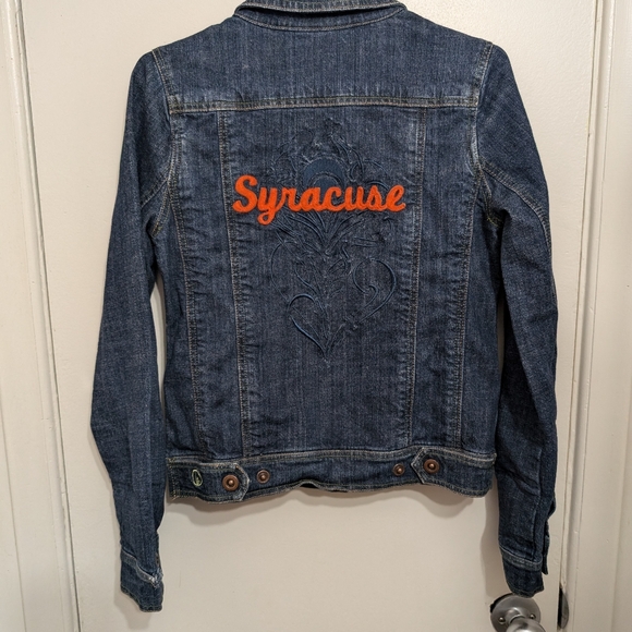 of the earth Organic Cotton Denim Trucker Jacket M - Picture 4 of 5